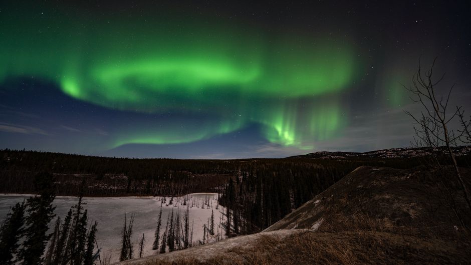 Aurora boreal, Yukon