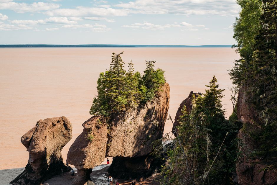 Hopewell Rocks, Bahía de Fundy