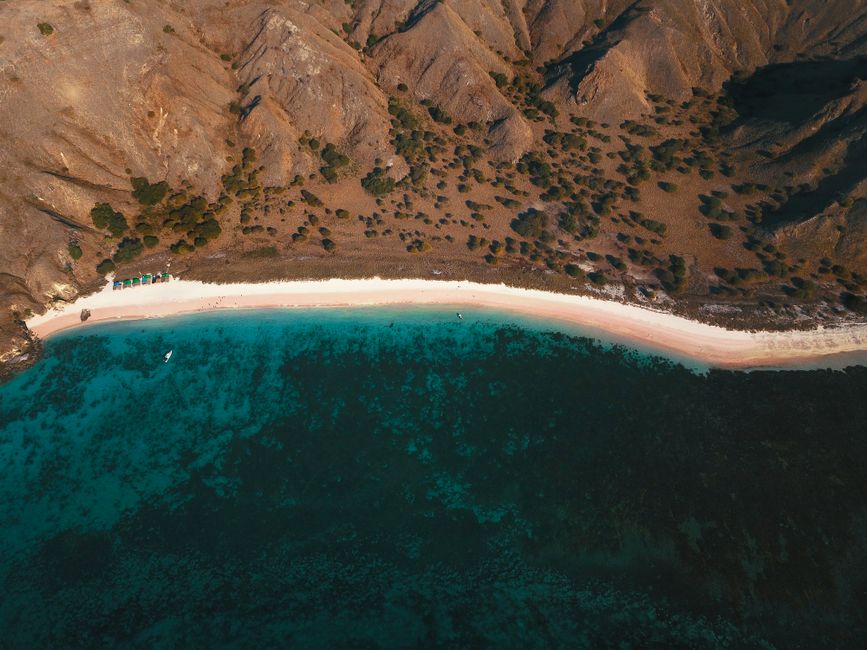 Pink Beach, Parque de Komodo