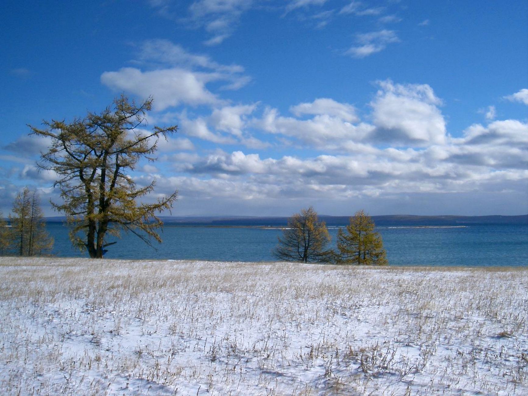 El lago Khövsgöl