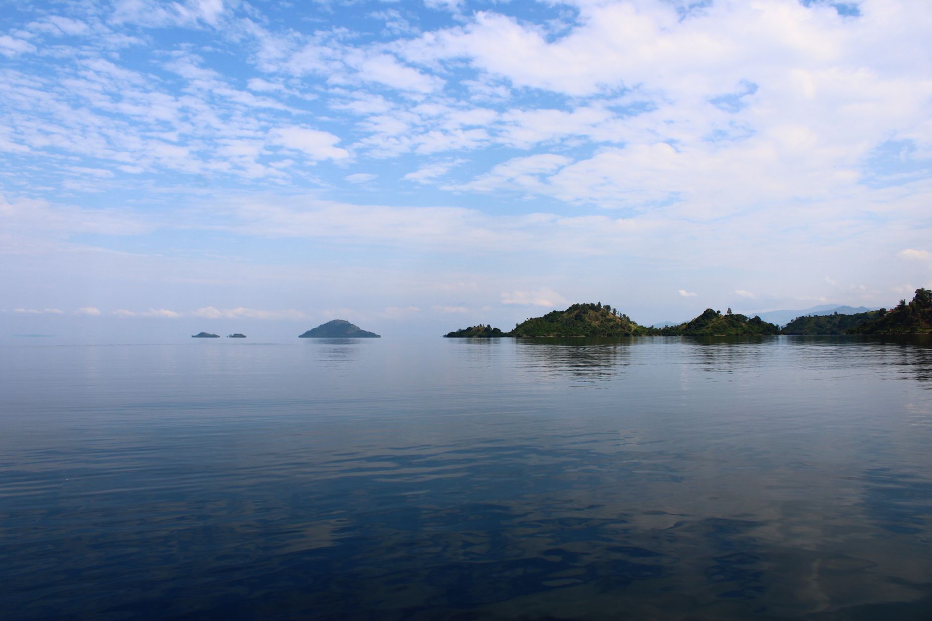 El lago Kivu