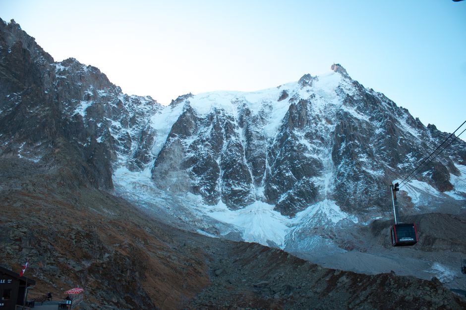 Mont Blanc desde Chamonix