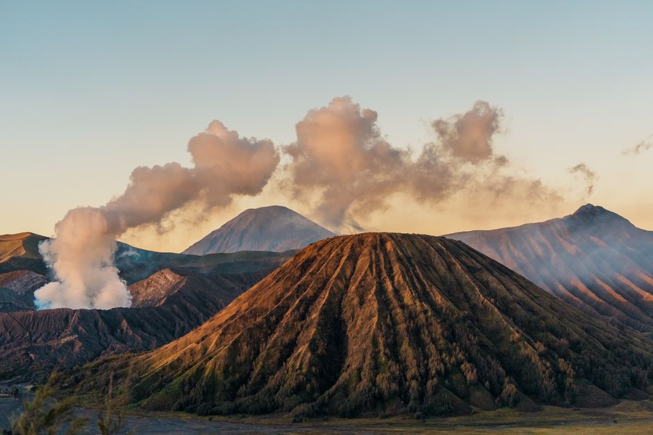 Monte Bromo al amanecer