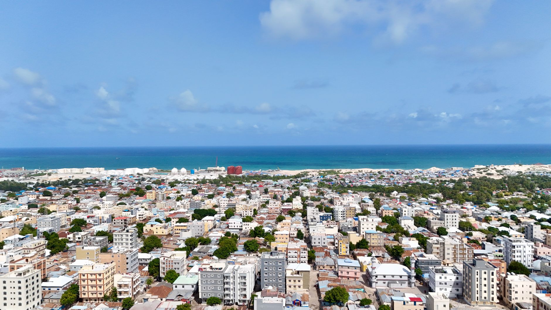 Las playas de Lido en Mogadiscio